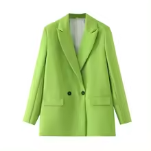 TRAF-Blazer croisé chic pour femme