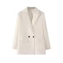 TRAF-Blazer croisé chic pour femme